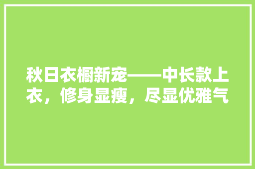 秋日衣橱新宠——中长款上衣，修身显瘦，尽显优雅气质